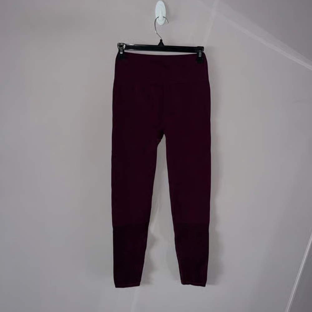 3394 Purple Plum High Waisted Leggings Small